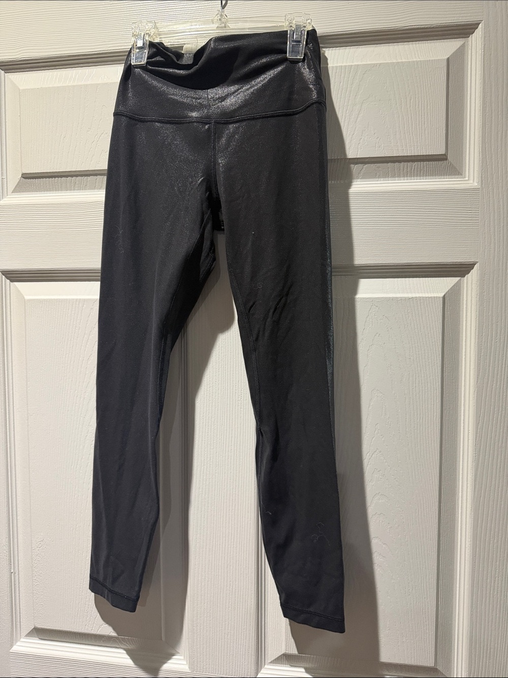 lululemon athletica Kids Metallic Black Leggings